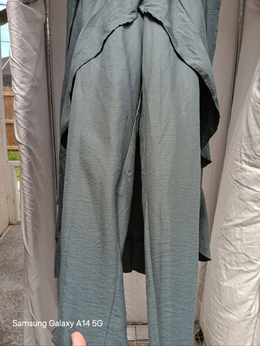 Skirt Overlay With Pants 2XL Ties At Waist - Picture 3 of 6